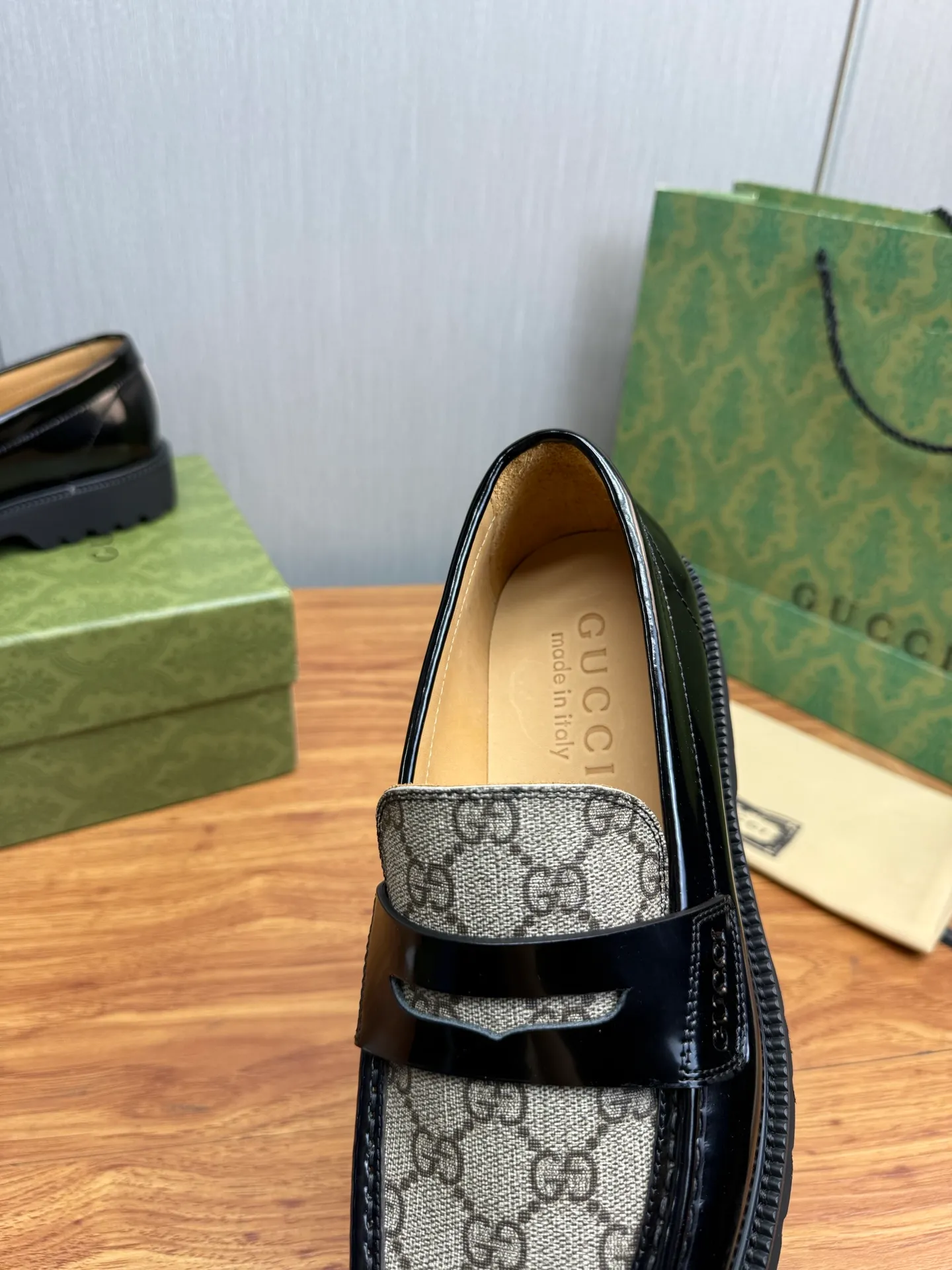 Factory price 580💰 GUCCI. Gucci men's business casual leather shoes, luxurious and noble👞All imported original brand leather materials, just to create a more comfortable wearing experience, upper: original cowhide. Frosted cowhide➕Imported full cowhide, original outsole✔️16-45 (45 non-refundable)
